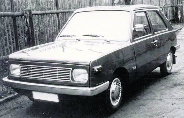Ten prototyp Trabanta napędzany silnikiem Skody 1000 MB pokazano w 1967 delegacji AZNP Fot: August Horch Museum - Zwockau
