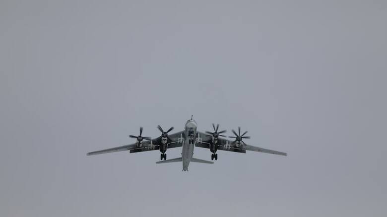 Rosyjskie bombowce w okolicach Alaski