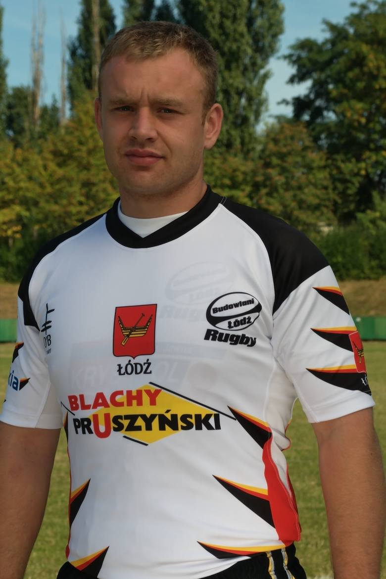 Michał Królikowski jest kapitanem rugbistów Budowlanych.