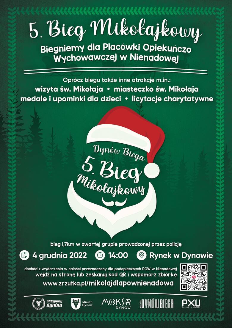4 grudnia w Dynowie odbędzie się 5. Bieg Mikołajkowy. Pobiegną dla Placówki Opiekuńczo-Wychowawczej w Nienadowej 