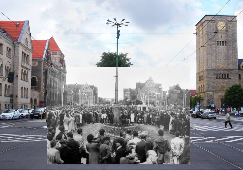 28 czerwca 1956 strajkujący z powodu fatalnej sytuacji ekonomicznej robotnicy zakładów Cegielskiego (wówczas im. Józefa Stalina) manifestacyjnie przeszli na Św. Marcin (wtedy Armii Czerwonej) na plac przedZamkiem, w którym miała siedzibę Miejska Rada Narodowa. Dołączyli do nich pracownicy innych...
