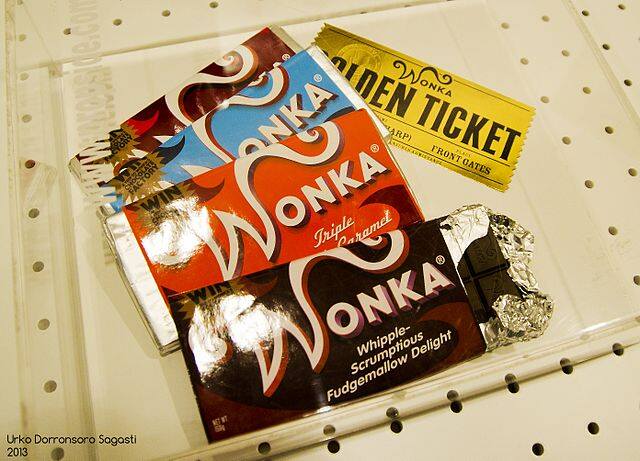 Czekolada Wonki z filmu „Charlie i fabryka czekolady”