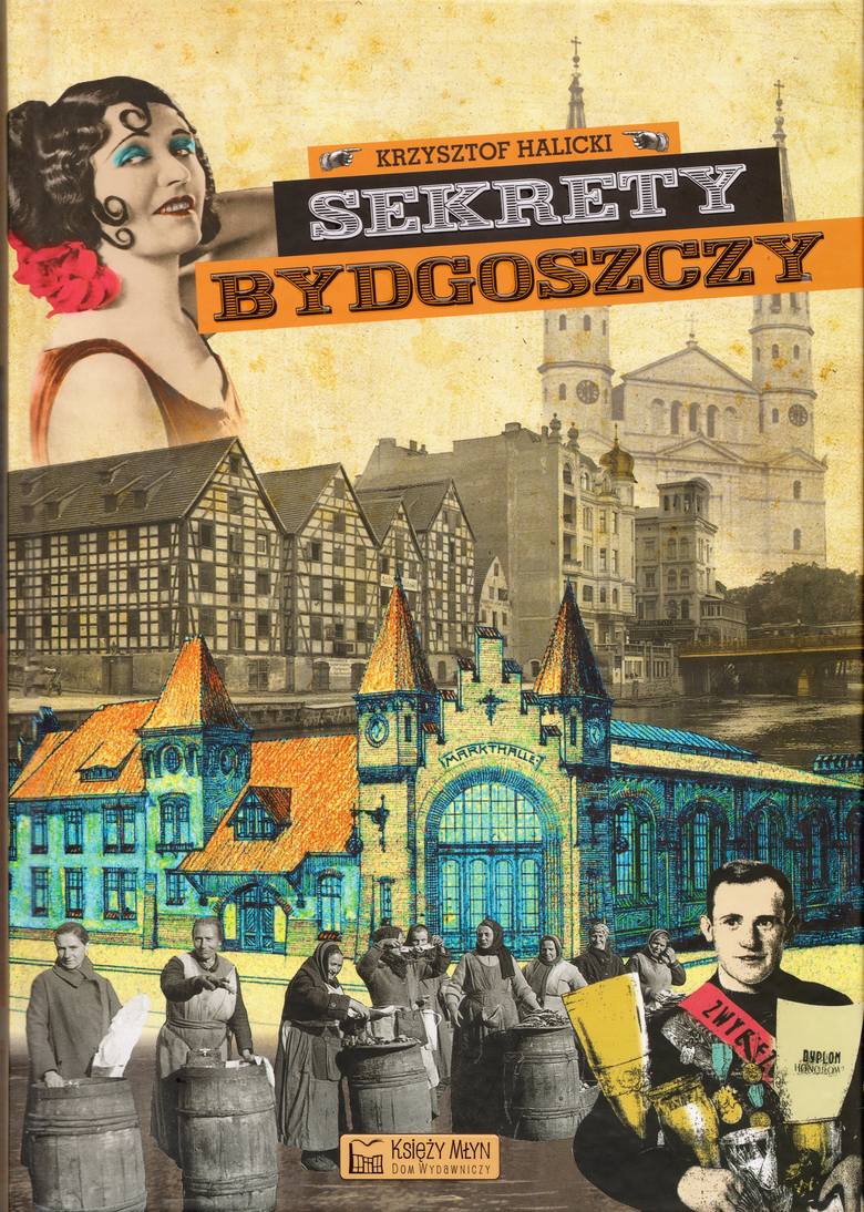 Barwna okładka książki Krzysztofa Halickiego jest adekwatna do jej zawartości: przedstawia życie miasta w różnorodnych aspektach