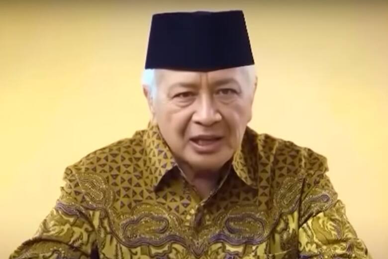 Cyfrowy dyktator Suharto zachęca do pójścia na wybory. Mężczyzna nie żyje od kilkunastu lat.