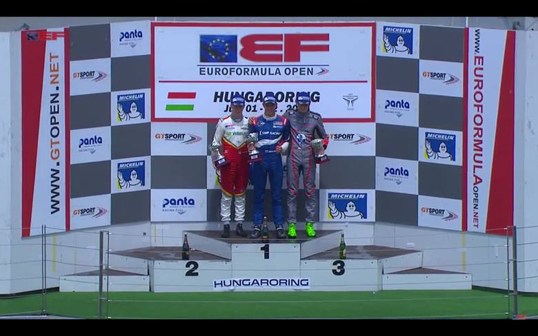 Torunianin na podium na Hungaroringu!