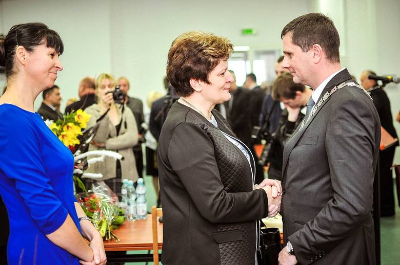 Ślubowanie Krzysztofa Jażdżyka na prezydenta Skierniewic 