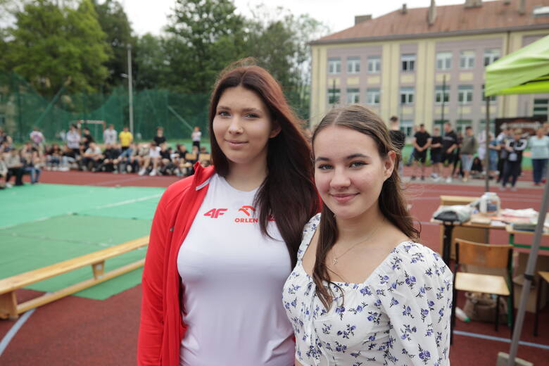 Medalistka mistrzostw Polski w rzucie młotem Wiktoria Wijas i Klaudia Malicka, dziewczyna Mikołaja Kobusa