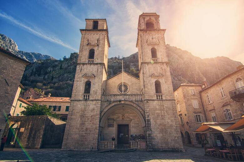 Zabytkowy kościół w Kotorze