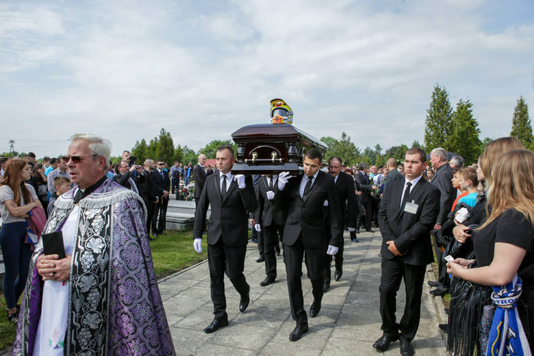Pogrzeb Krystiana Rempały.