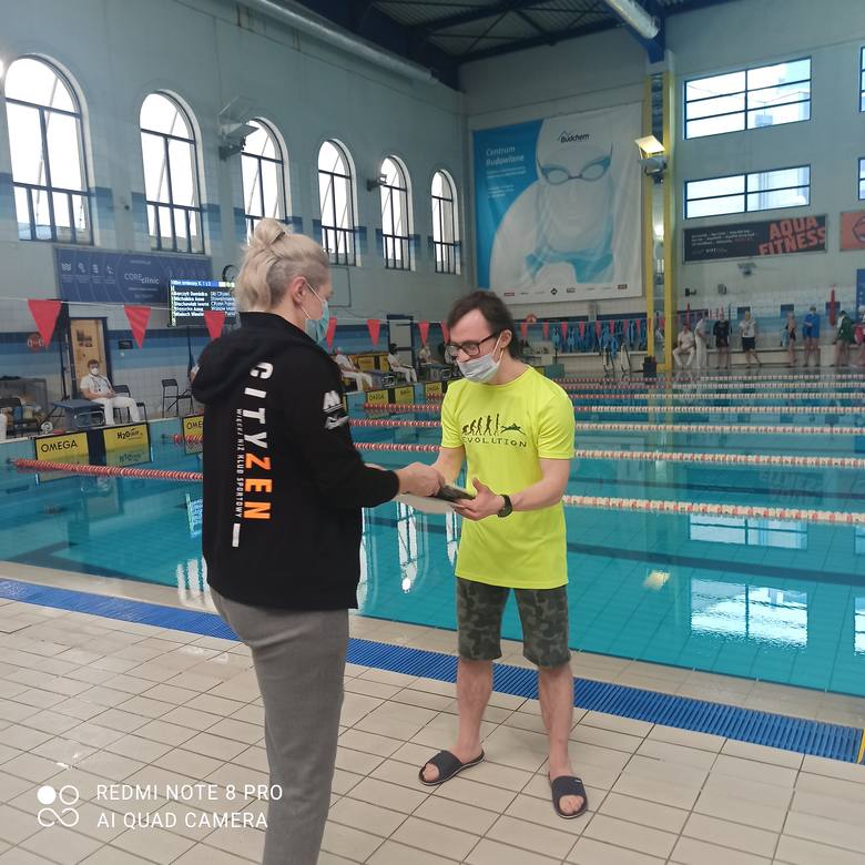 Paweł Krupiński z Gubina odnosi kolejne sukcesy w pływaniu.