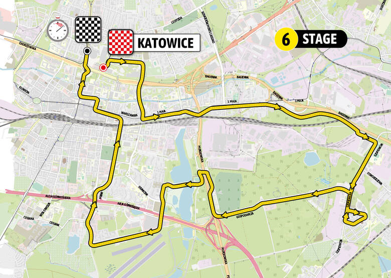 6. etap Tour de Pologne 2023: jazda indywidualna na czas w Katowicach