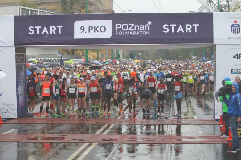 9. Poznań Półmaraton 2016. Zdjęcia zawodników i publiczności
