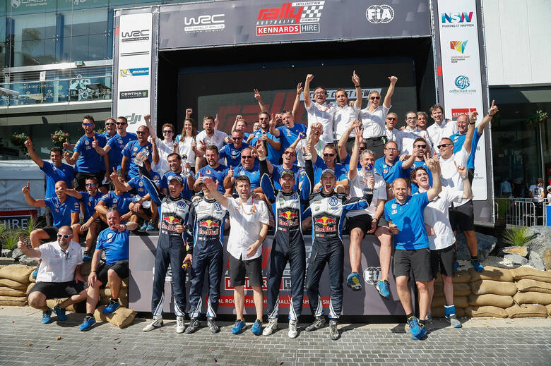 Udział Volkswagena w Rajdowych Mistrzostwach Świata kończy się miłym akcentem, Andreas Mikkelsen/Anders Jaeger (N/N) do szeregu zwycięstw, jakie odniosło