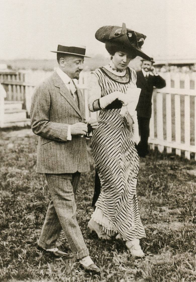 Gabriele D'Annunzio i Ida Rubinstein w 1911 r.