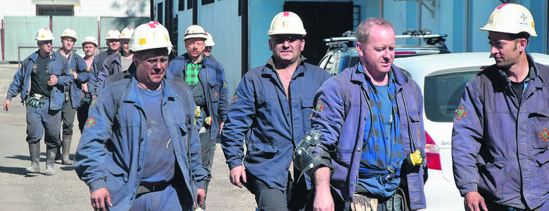 Akcja ratownicza w kopalni Zofiówka