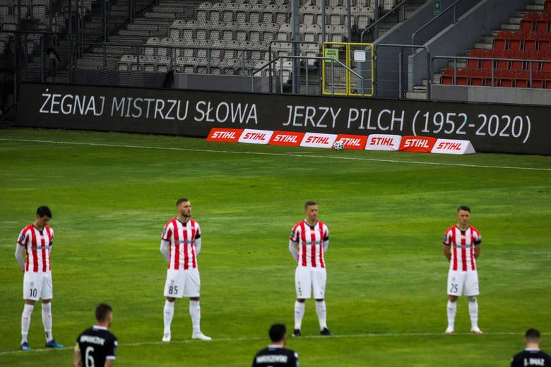 Pożegnanie Jerzego Pilcha na stadionie Cracovii 31.05.2020