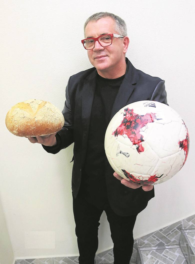 Biznes piekarski czy piłkarski? Andrzej Danek, prezes MKS Sandecja i właściciel Piekarni-Ciastkarni „Danek” mówi, że nie potrafi żyć bez chleba i piłki