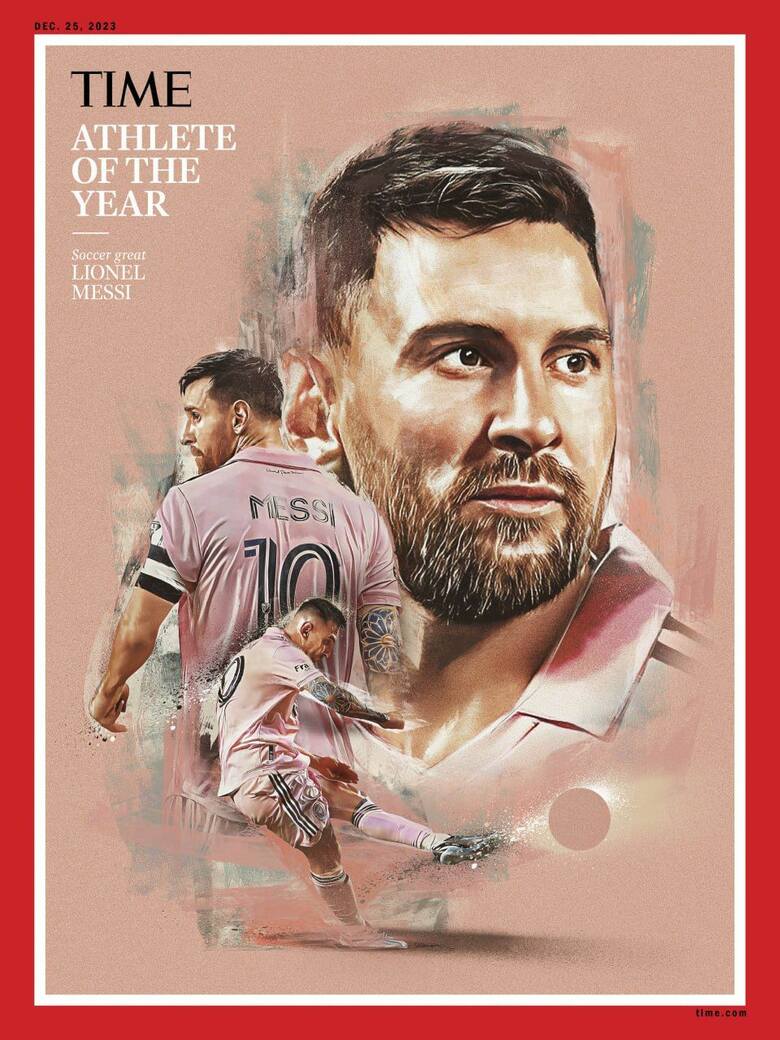 Lionel Messi wybrany Sportowcem Roku magazynu „Time”