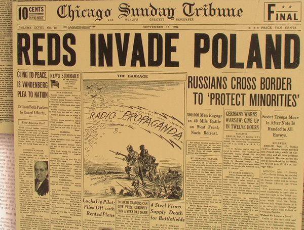 17 września 1939 roku Armia Radziecka weszła na wschodnie tereny Polski.  Wcześniej dogadała się w tej sprawie z Niemcami.