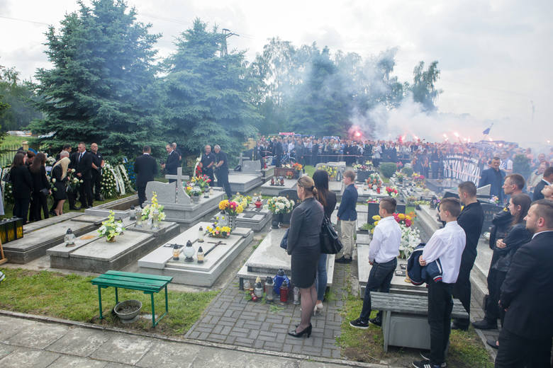 Pogrzeb Krystiana Rempały.