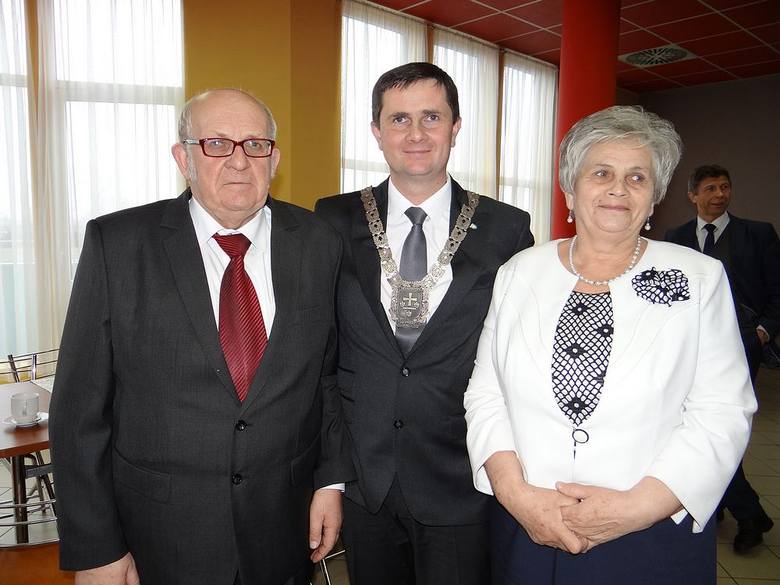 Krzysztof Jażdżyk z rodzicami