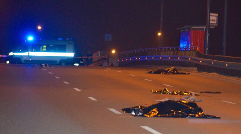 Tragiczny wypadek na wiadukcie ul. Przybyszewskiego