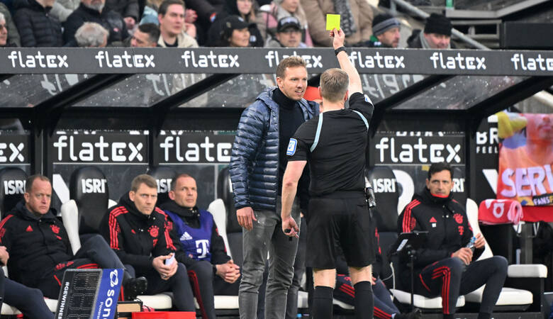 Liga niemiecka. Trener Bayernu Monachium Julian Nagelsmann ukarany finansowo za krytykę sędziów