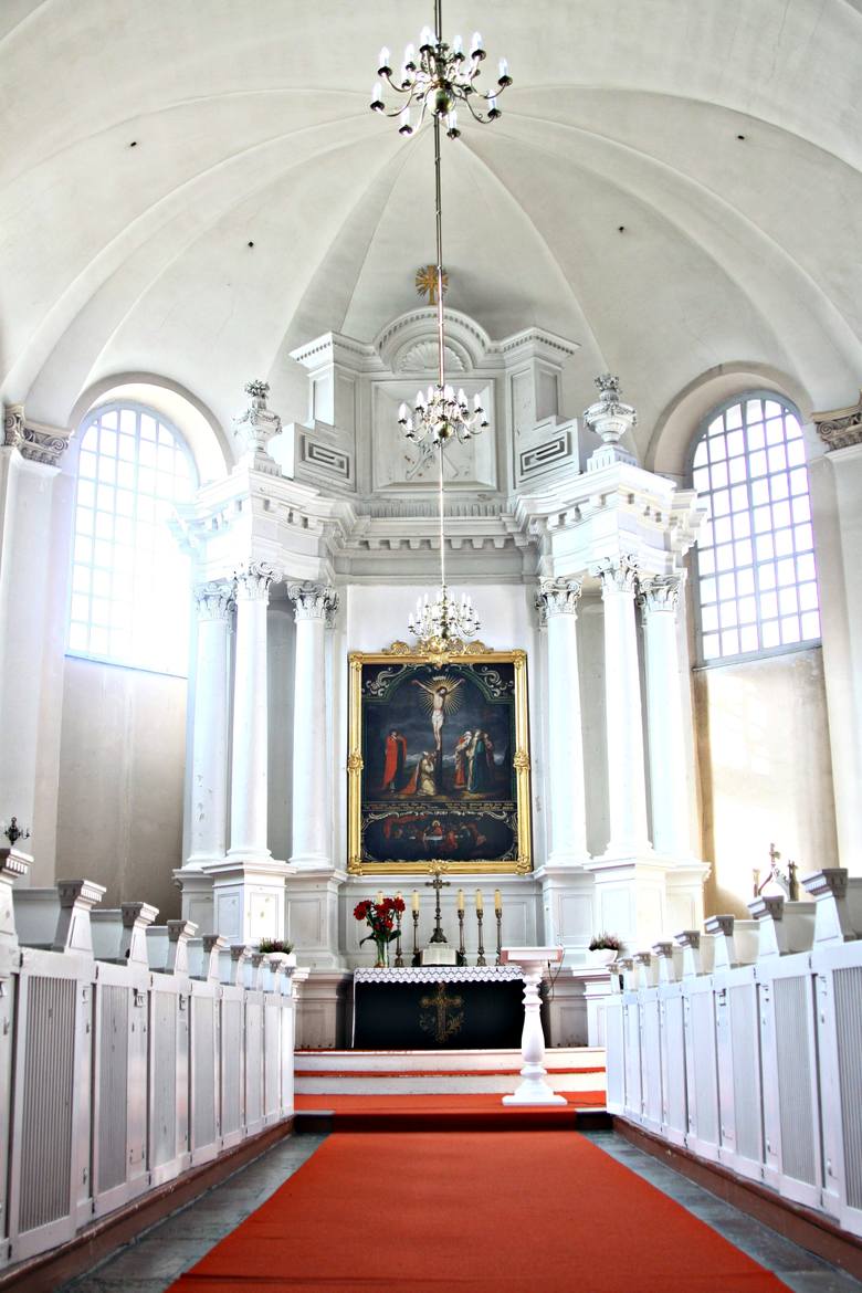 Wnętrze kościoła Trójcy Świętej w Lublinie