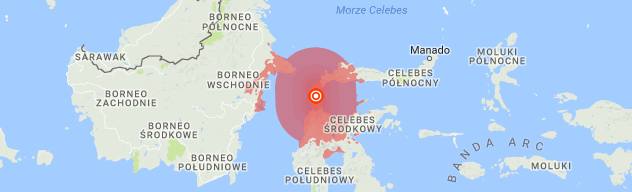 Silne trzęsienie ziemi w Indonezji. Setki zabitych i rannych. Miasto Pelu na wyspie Celebes zniszczone [MAPA, WIDEO]