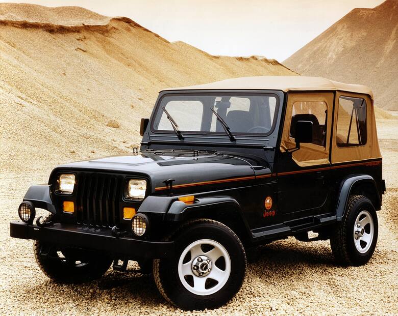 Jeep Wrangler. Model uznawany za spadkobiercę słynnego Willysa z II wojny światowej. Jeep Wrangler YJ (1986-1995). Fot. Jeep