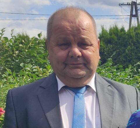 Bogdan Podkowa, starosta dożynek w Busku.