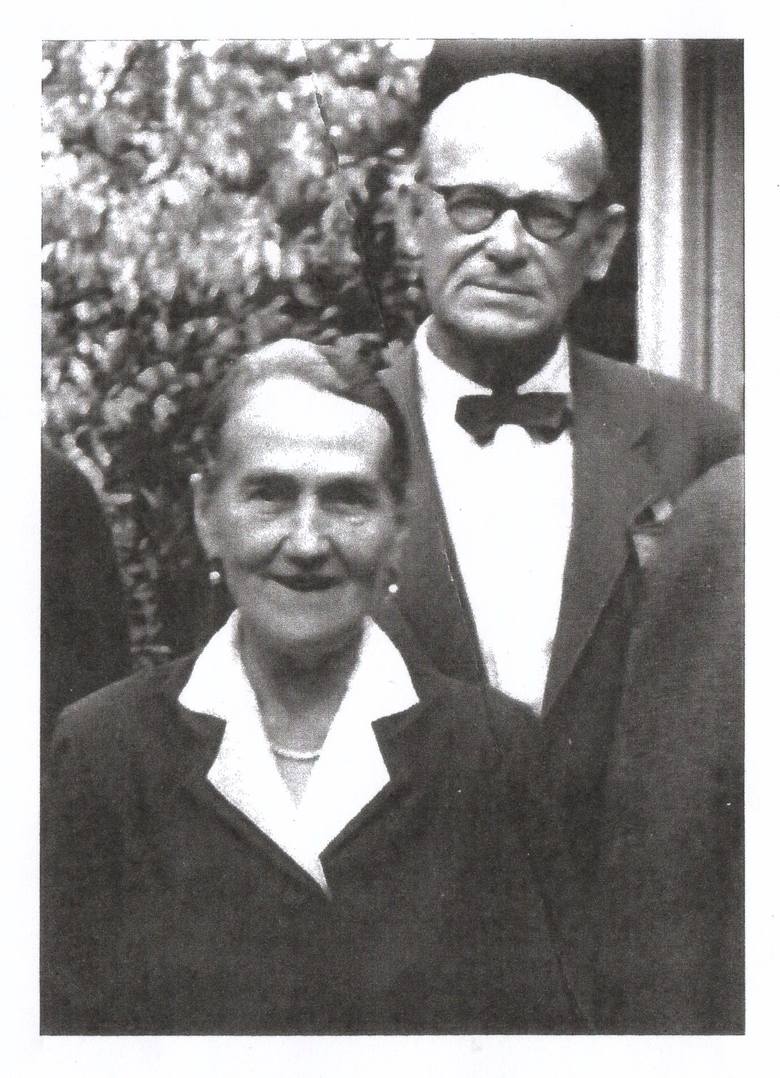 Jan Henryk von Studnitz z żoną Norą Brand.