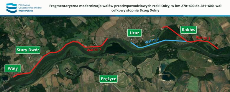 W tych miejscach pod Wrocławiem zakończono pracę nad obwałowaniem Odry. Około 2000 mieszkańców zyskało ochronę