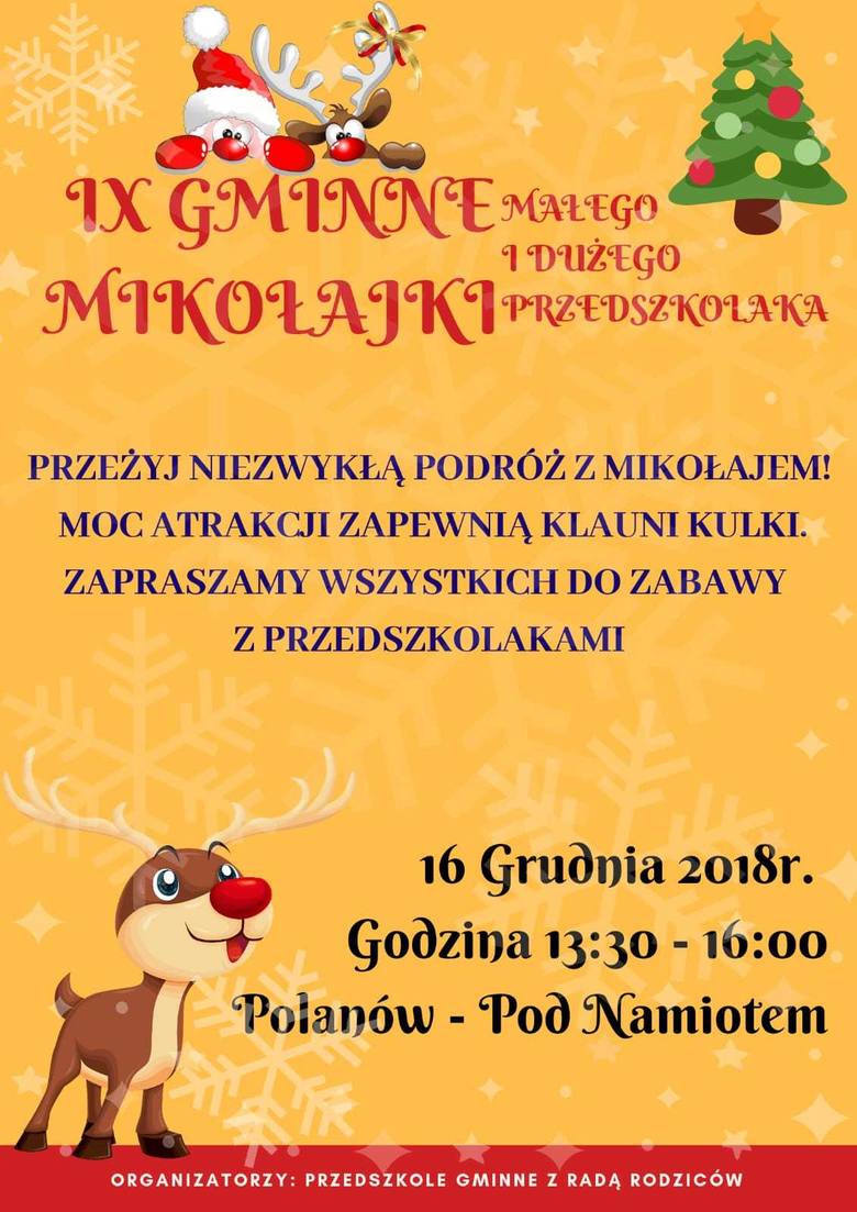 Mikołaj z elfami w Polanowie już w ten weekend