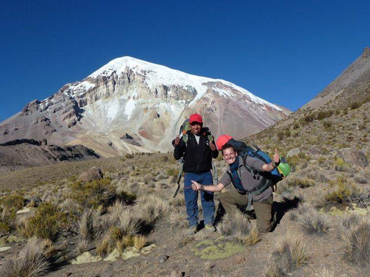 Piotr Świerszcz od ponad dwóch lat zwiedza Amerykę Południową i zdobywa góry tego kontynentu.