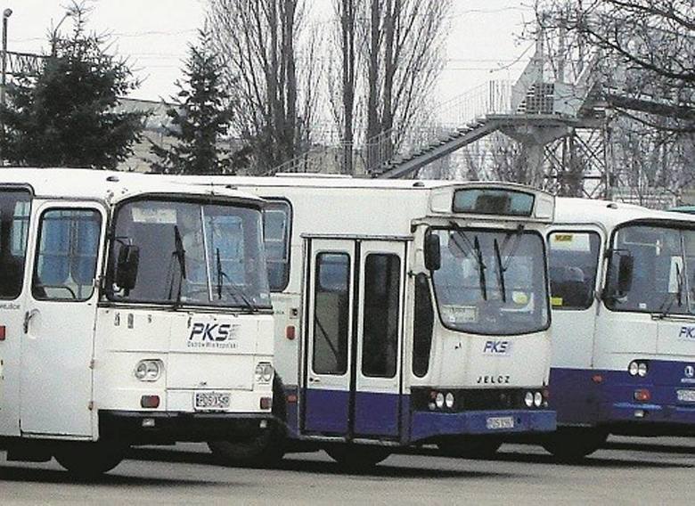 Tak kilka lat temu prezentowały się autobusy z floty PKS Ostrów Wielkopolski.