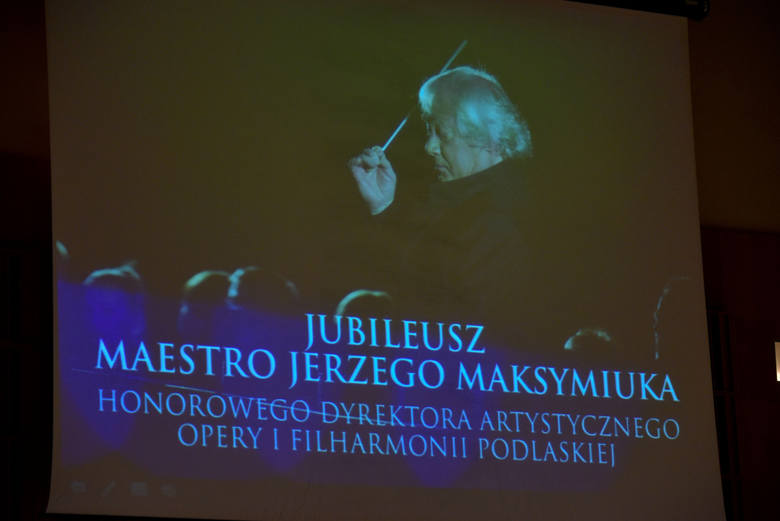 Jerzy Maksymiuk w Białymstoku