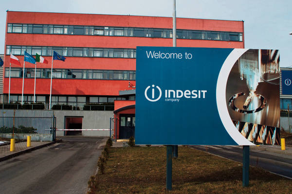 W dwóch istniejących już łódzkich fabrykach Indesitu pracuje obecnie około 2,5 tys. osób.