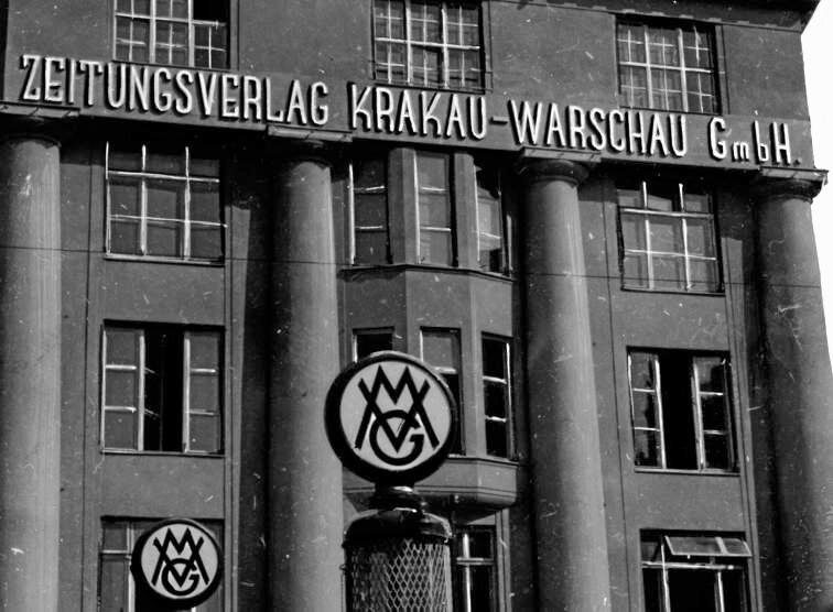 Krakowski Pałac Prasy, siedziba niemieckiego wydawnictwa prasowego
