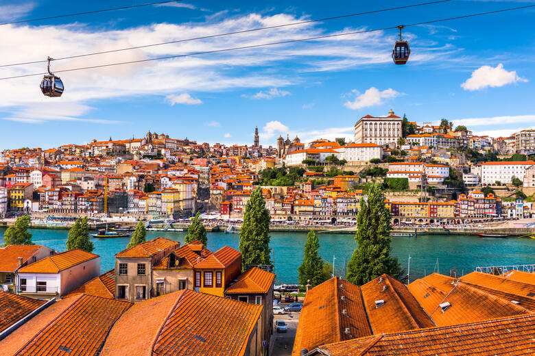 Panorama Porto w Portugalii
