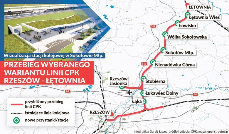 Wiemy, jak będzie przebiegała linia kolejowa Łętownia - Rzeszów. To będzie dla regionu skok cywilizacyjny