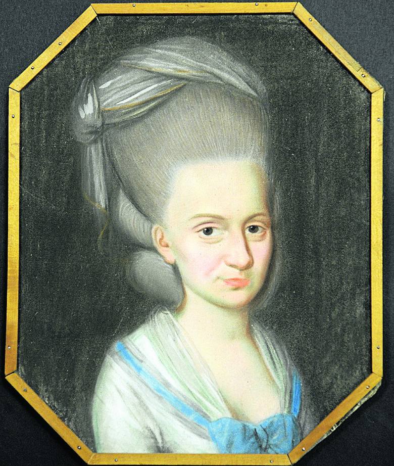 Pierwotnie portret znajdował się w pałacu Czartoryskich w Miliczu...