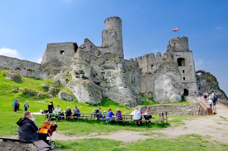 Podzamcze, Zamek w Ogrodzieńcu