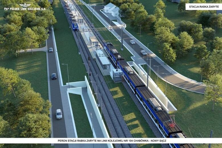 Wielka inwestycja kolejowa w Małopolsce staje się faktem. Linia 104 Chabówka - Nowy Sącz z końca XIX wieku zmieni się w szybką kolej