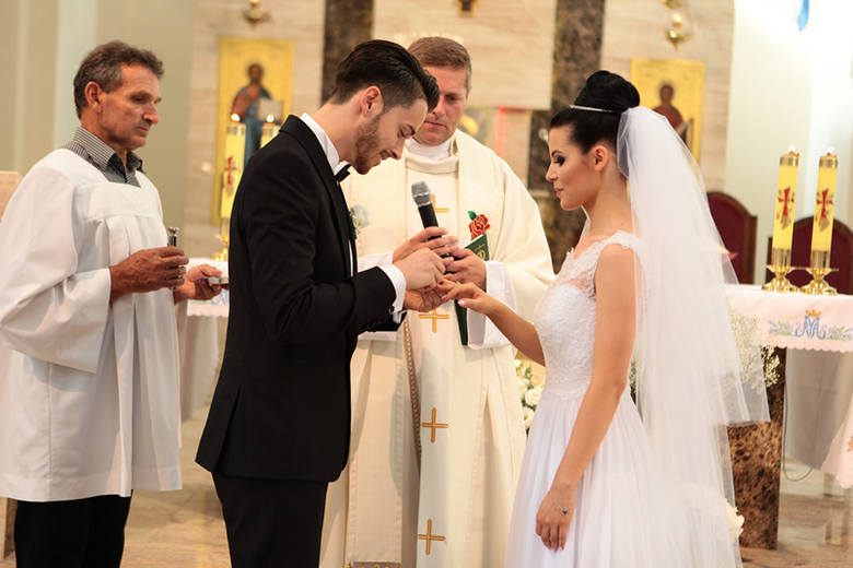 Joanna Rutkowska i Konrad Sala powiedzieli sobie sakramentalne "tak"