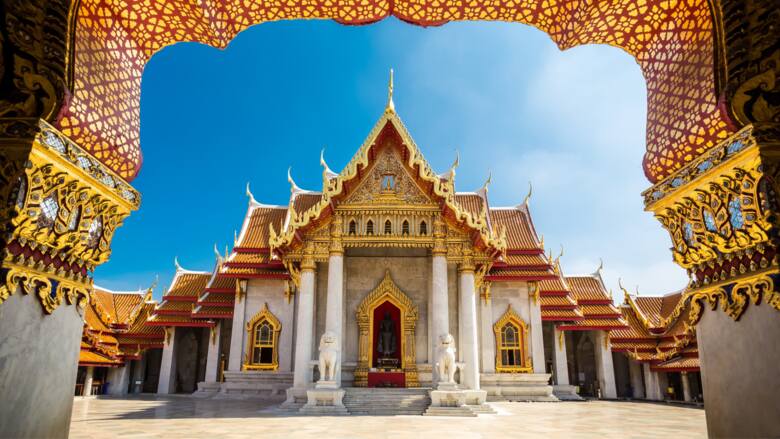 Marmurowa Świątynia w Bangkoku