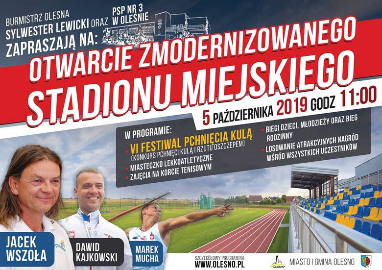 Stadion miejski w Oleśnie jest już po rewitalizacji.
