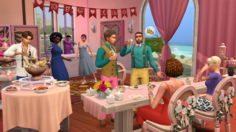 Co to za Ślubne historie bez porządnych wesel? W najnowszym dodatku do The Sims 4 zorganizujesz wesele swoich marzeń.