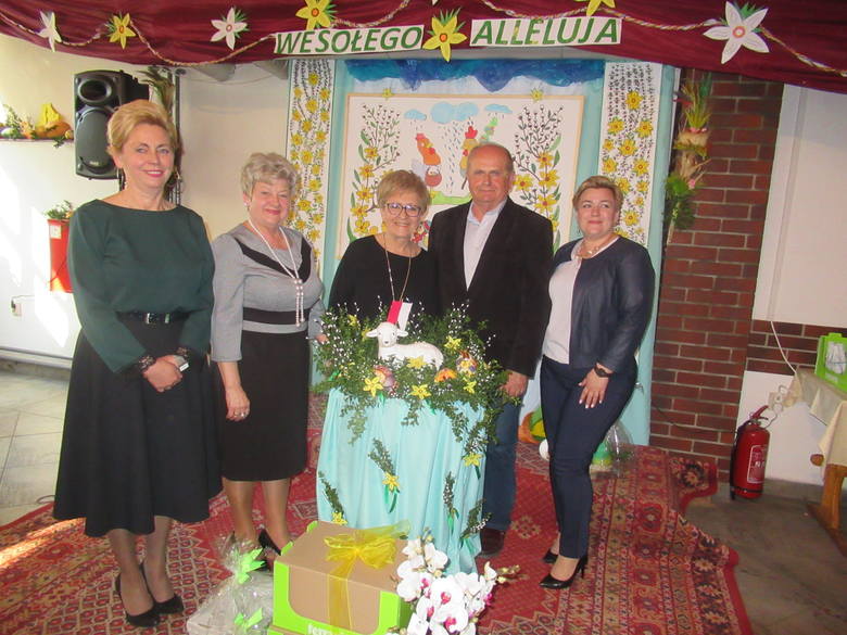 Spotkanie wielkanocne w Klubie Seniora Ustronie w Skierniewicach [ZDJĘCIA]