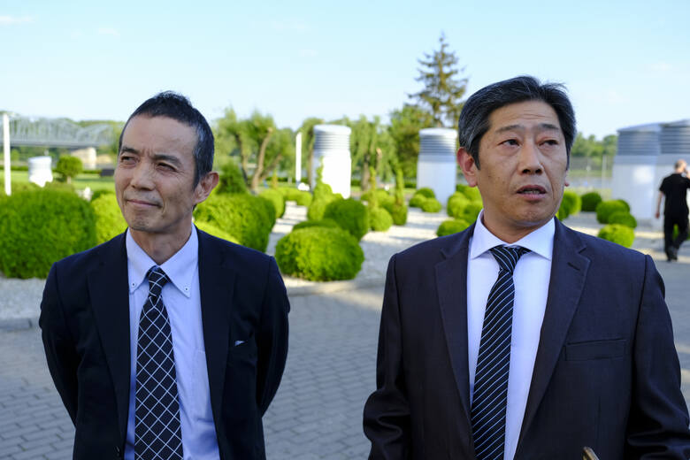 Od lewej: Toshiyuki Iwaki, prezes zarządu Sohbi Craft Polska oraz Katsumi Otsuka, wiceprezes zarządu Sohbi Craft.
